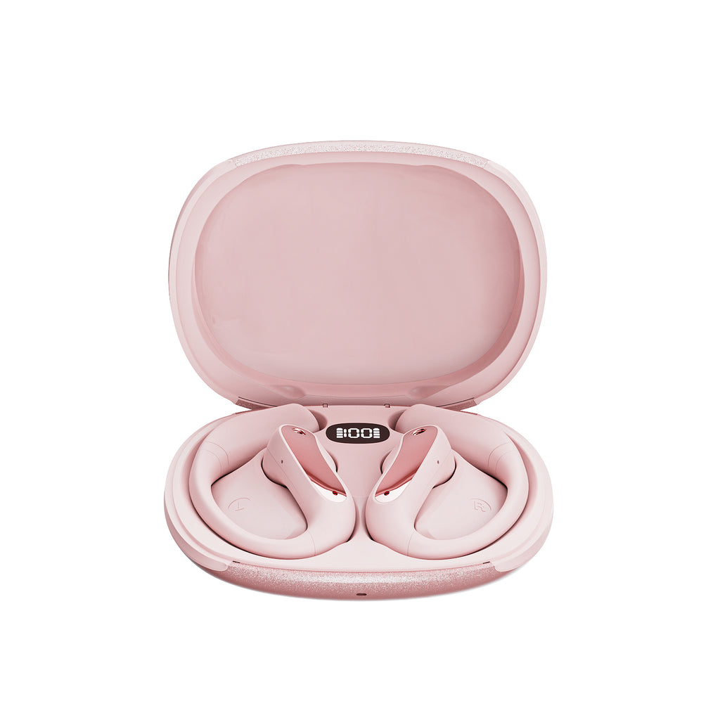 GX37 AI Translation Headphones LED Open Ear Sound Earphones