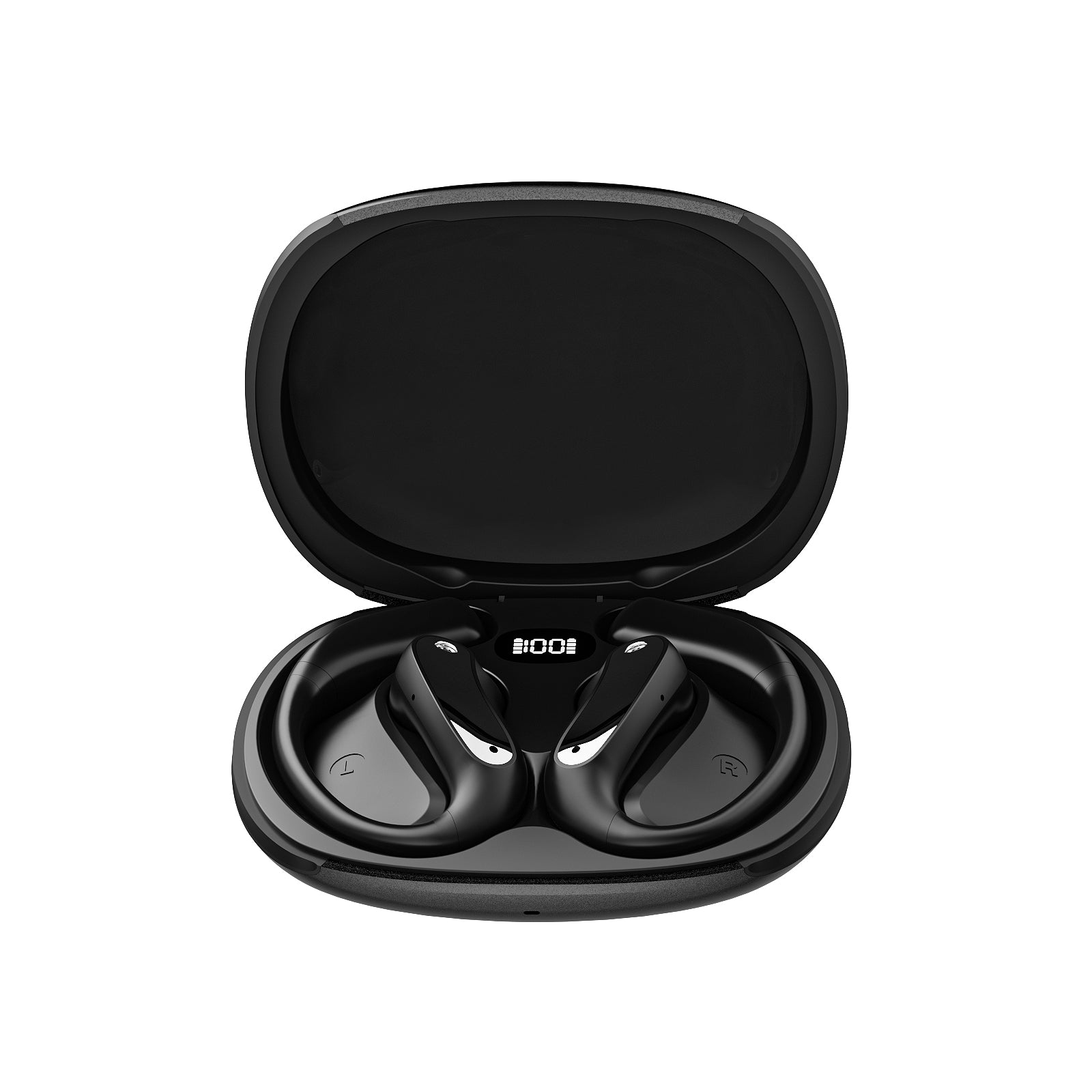 GX37 AI Translation Headphones LED Open Ear Sound Earphones