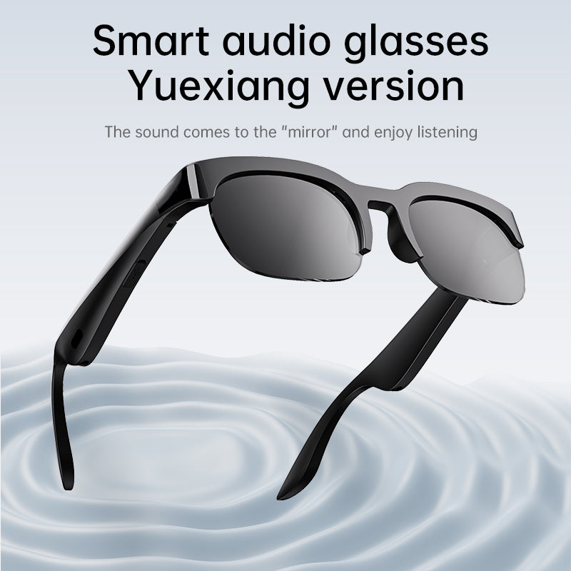 GX89 Sunglasses Bluetooth Headphones with LED Battery Indicator, UV Protection