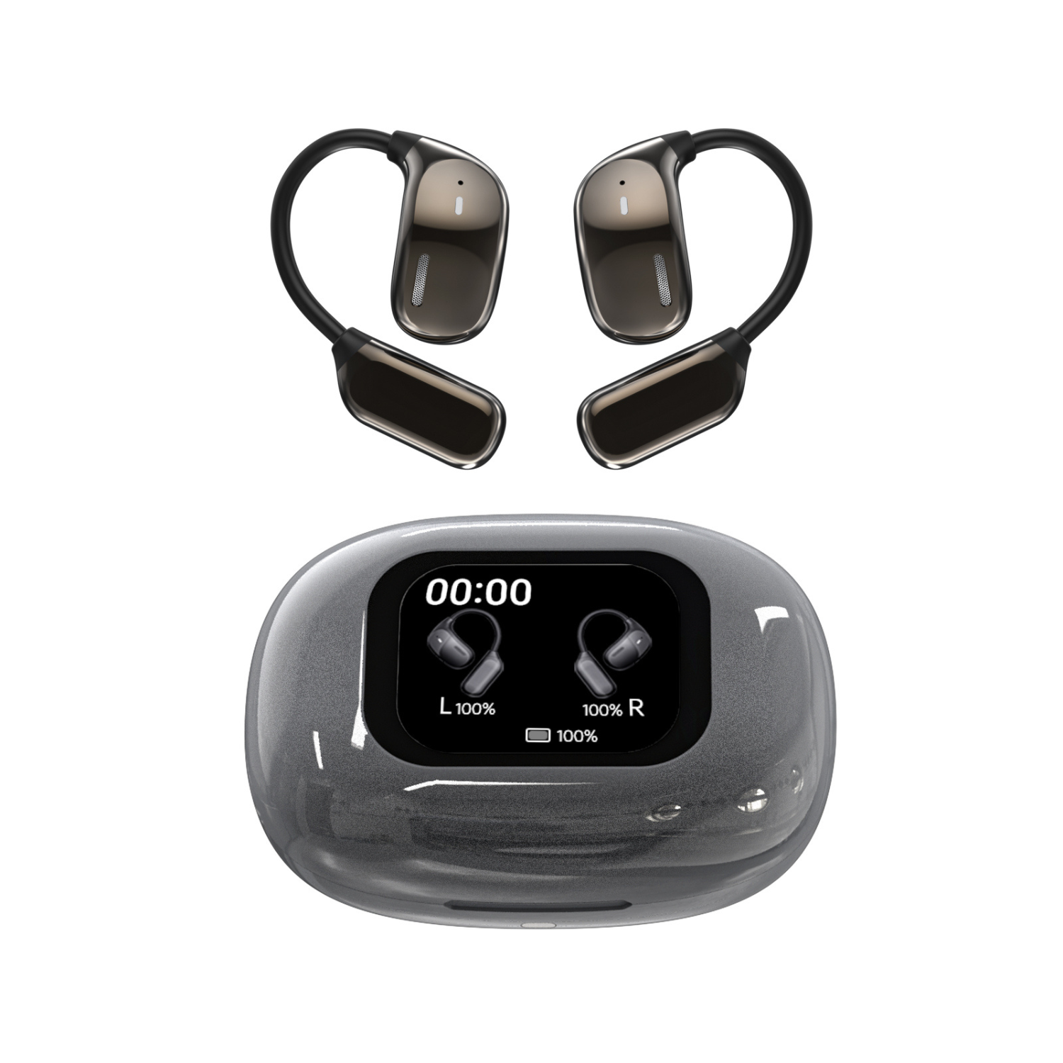 High Quality GX16 Smart Bluetooth Headphones with 156 Languagesr Bluetooth 5.4 Touch