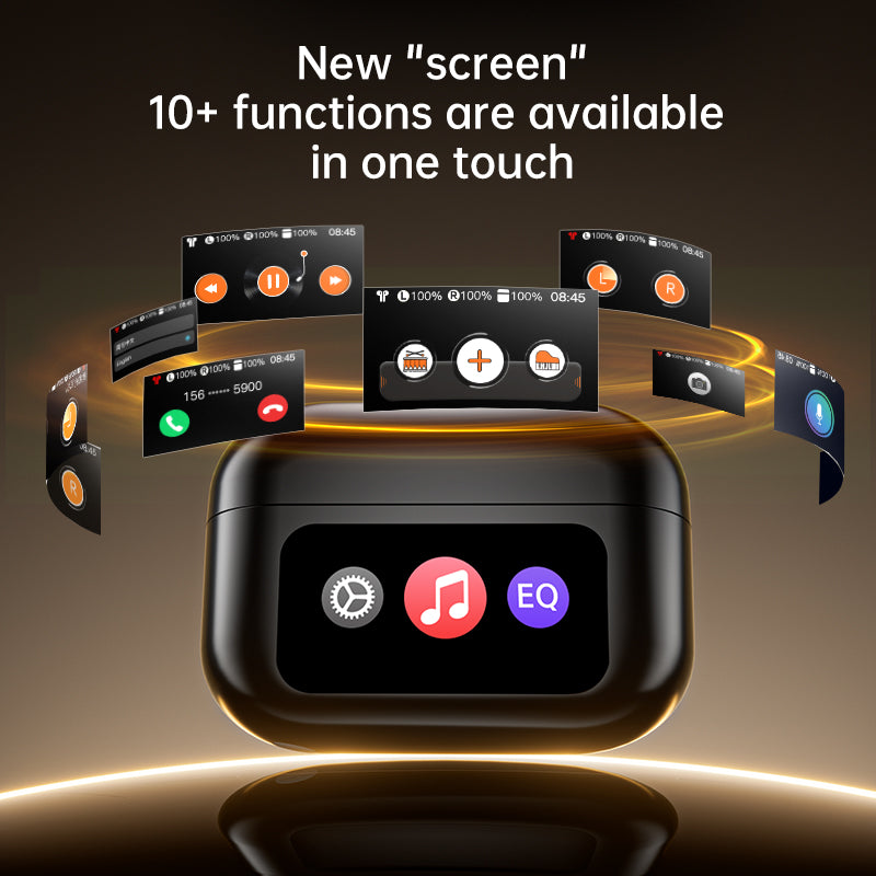 High Quality GX42 Bluetooth Headphones Airbuds Hifi Bass Stereo Wireless Earbuds with Touch Screen