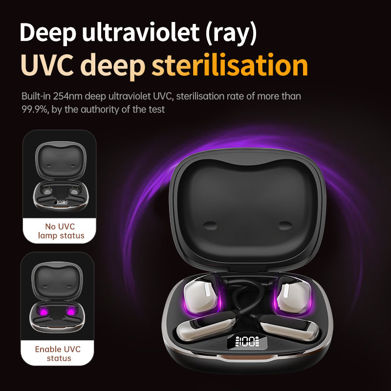 High Quality GX16 Bluetooth Headphones with 156 Languages, App Support and AI Assistant