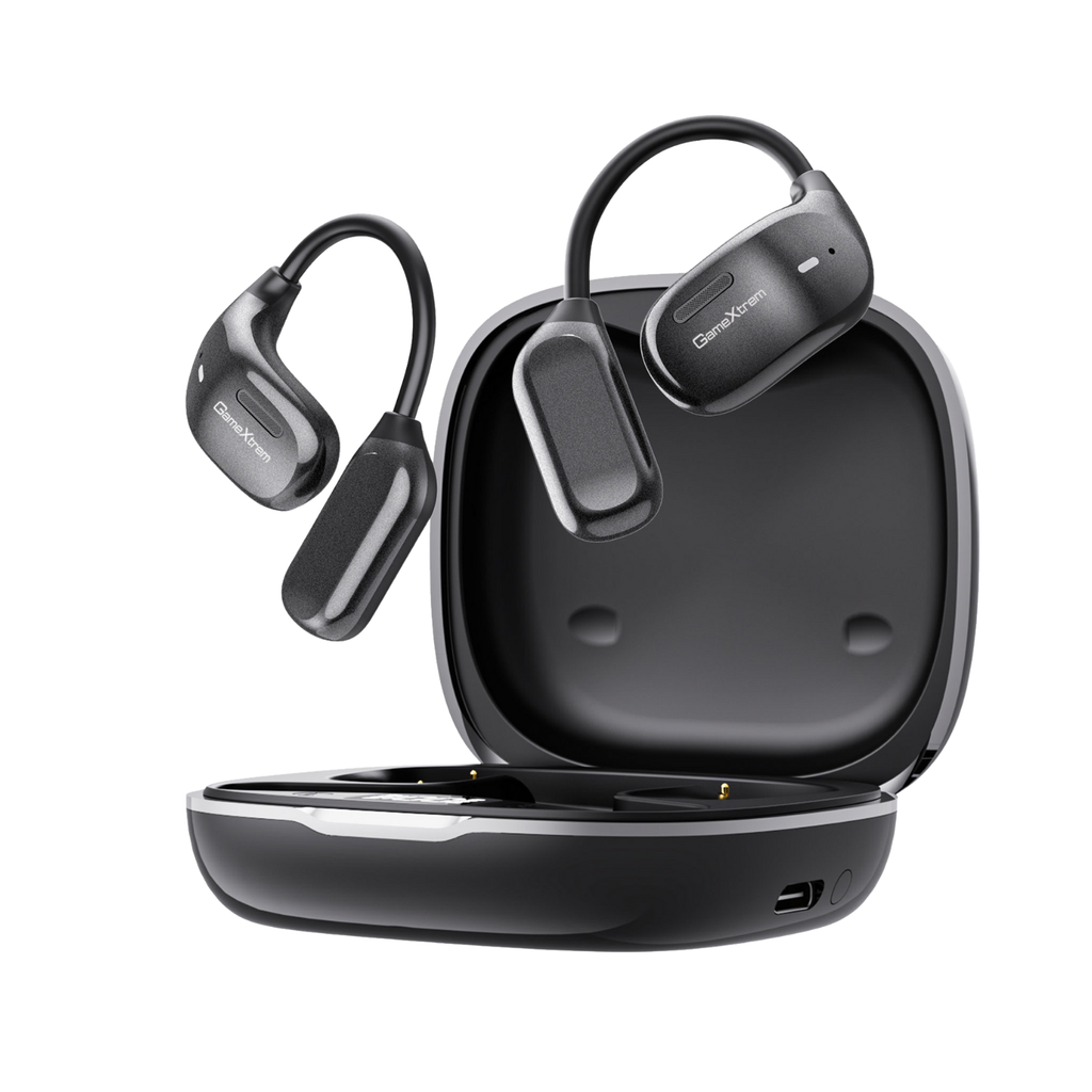 GX20 Bluetooth Headphones Low Latency Digital Display IPX5 with Music and Game Mode