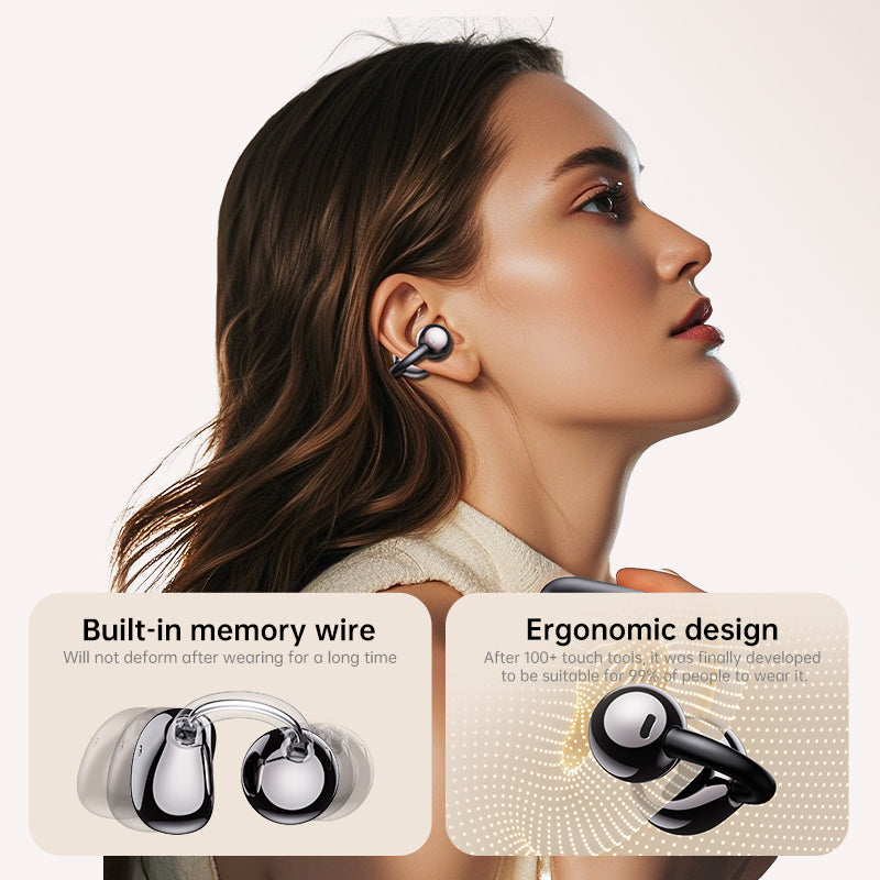 GX42 AI Translation Headphones Free Touch Screen LCD Wireless Headphones No Noise Canceling
