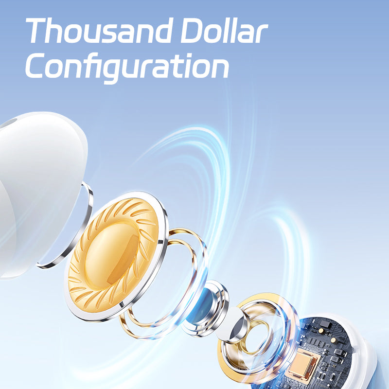 GX19 AI Translation Headphones Smart In-Ear Bluetooth Headphones Professional Active Noise Canceling