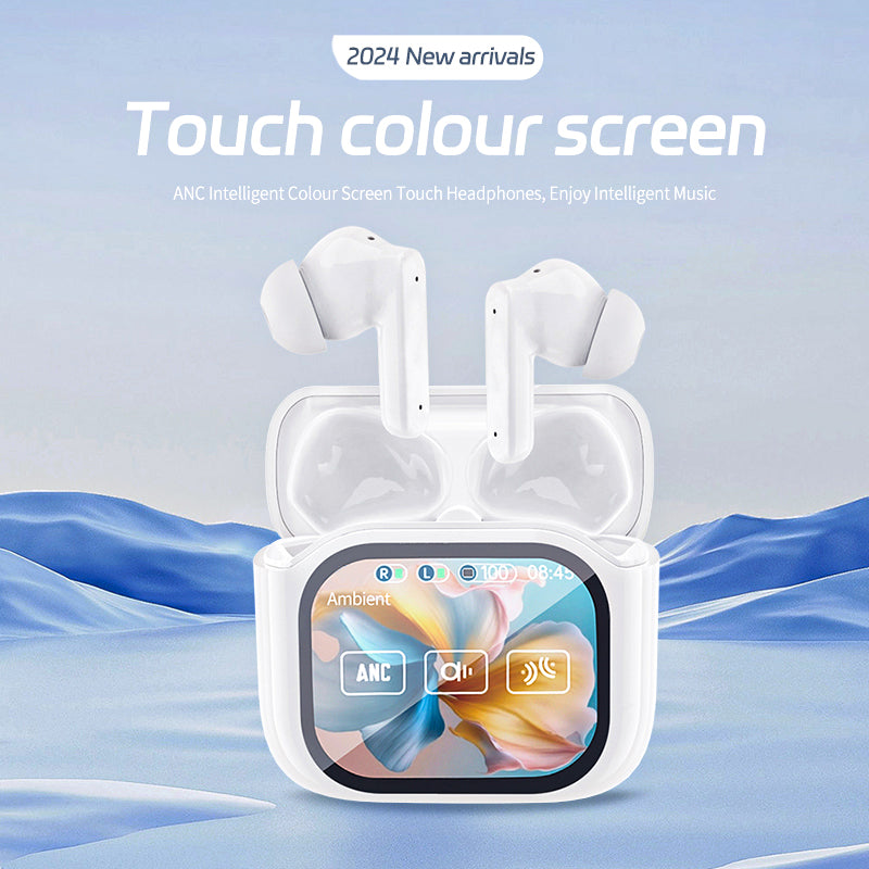 GX19 AI Translation Headphones Smart In-Ear Bluetooth Headphones Professional Active Noise Canceling