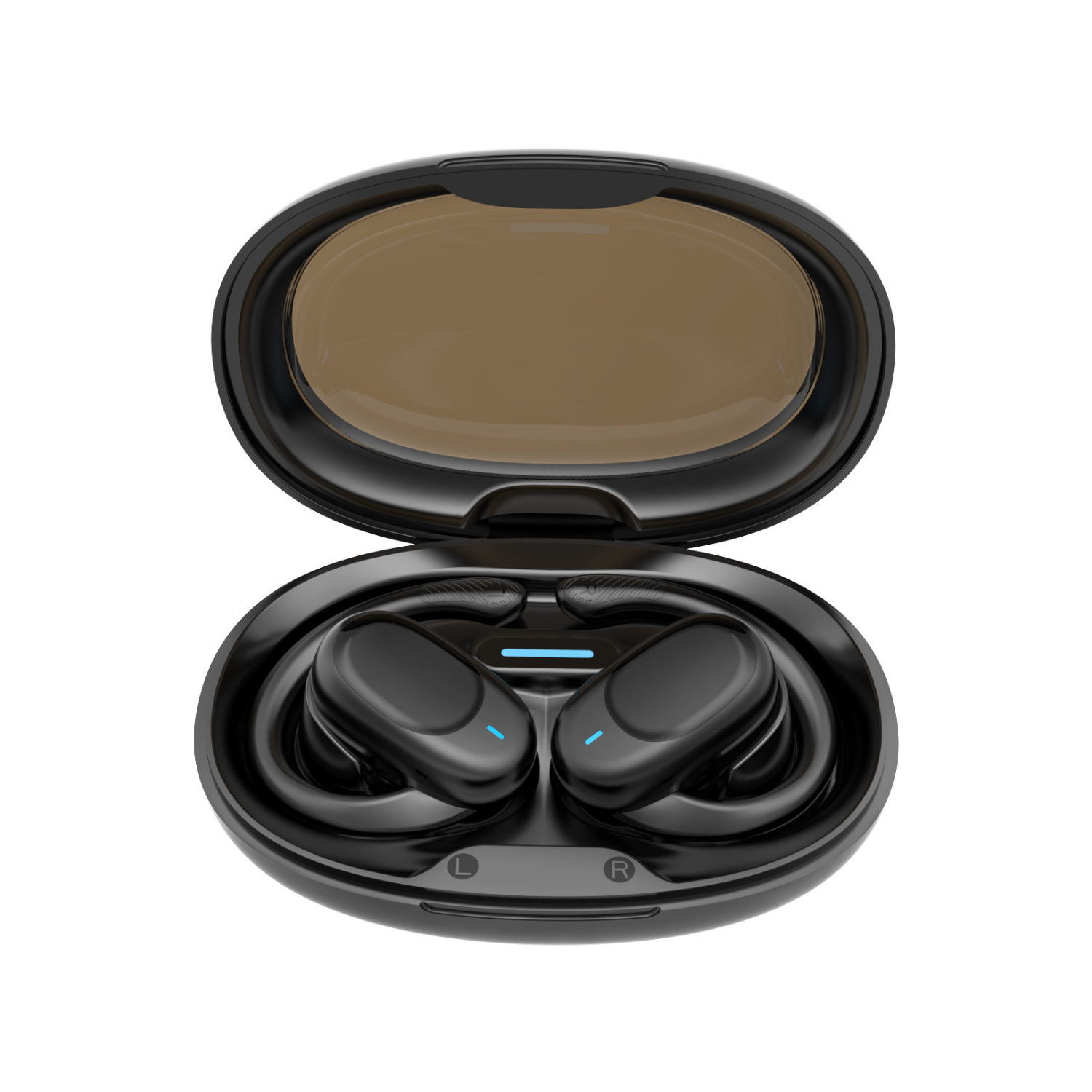 JM05 Bluetooth Headphones Real-Time Online Voice translator, Supports 114 Languages, LED Battery Indicator