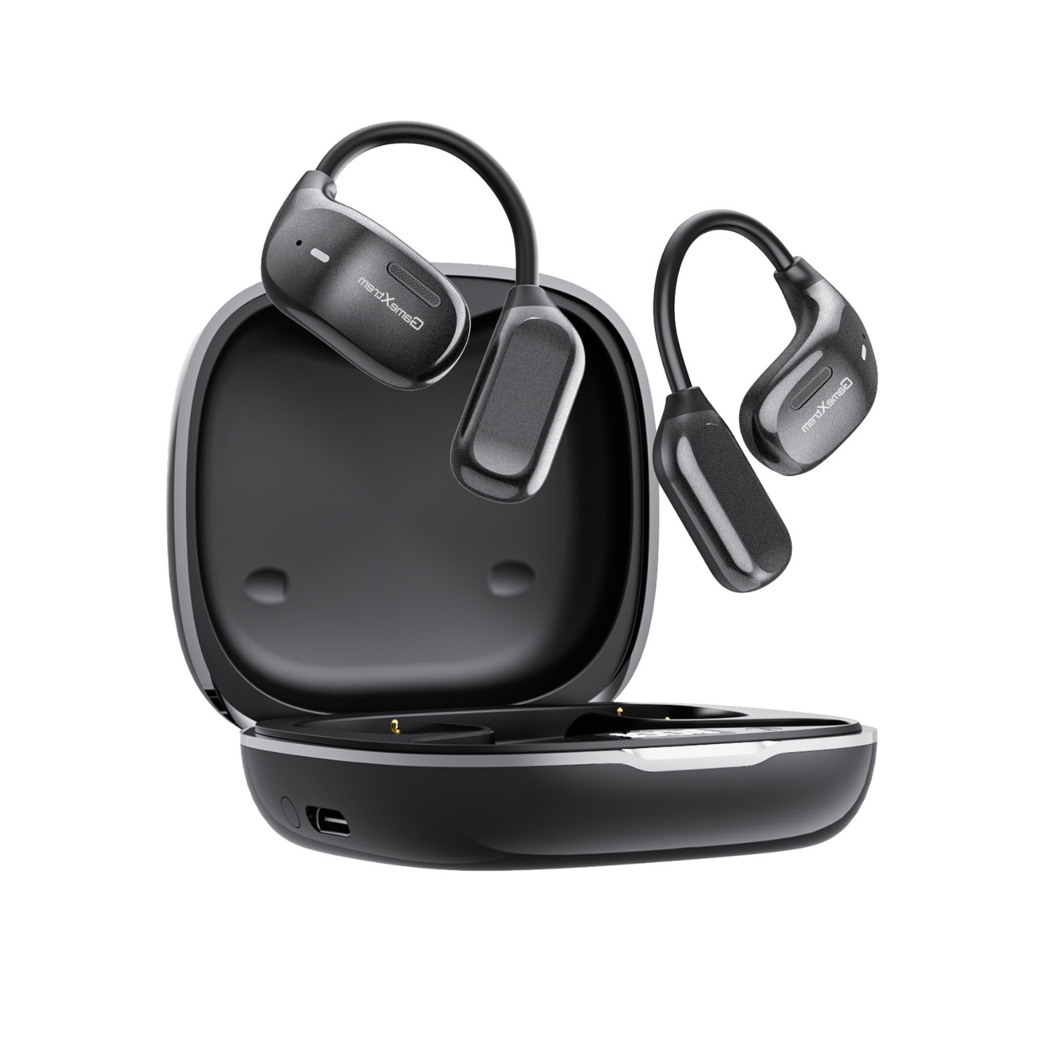 GX20 Bluetooth Headphones Low Latency Digital Display IPX5 with Music and Game Mode