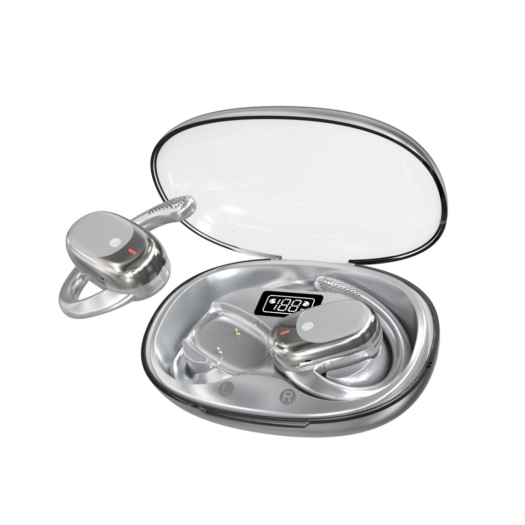 JM11 Bluetooth Headphones Sports Wireless Headphones with Comfortable Earbuds, LED Battery Indicator,