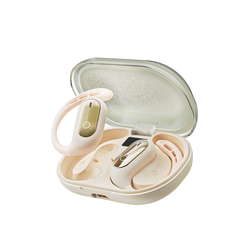 GX23 Pro AI Translation Headphones  Wireless V5.4 Earbuds True Open-back wearable stereo headphones