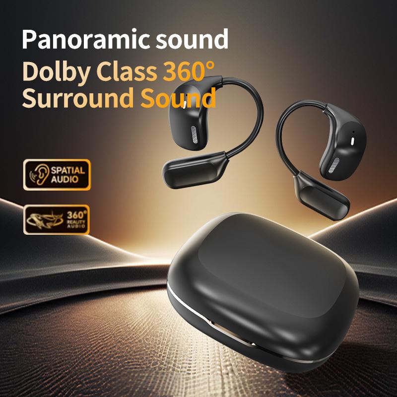 GX20 Bluetooth Headphones Low Latency Digital Display IPX5 with Music and Game Mode