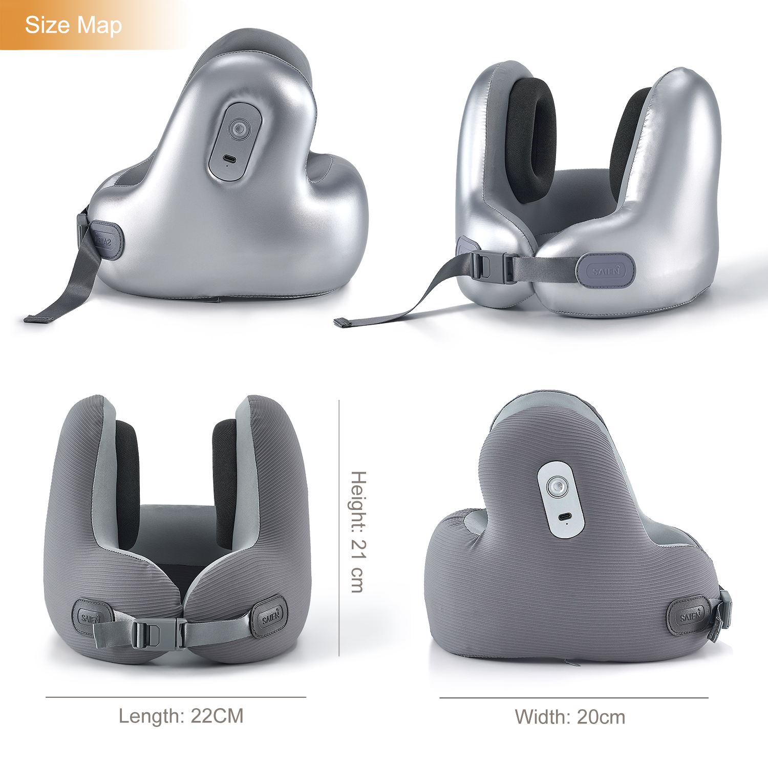 2026 New 2-in-1 Bluetooth Headphones Travel Neck Pillow Ergonomic with Bluetooth Function