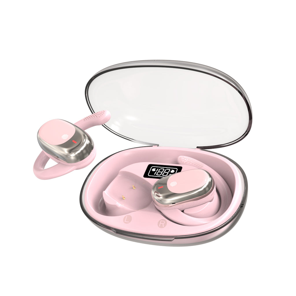 JM11 Bluetooth Headphones Sports Wireless Headphones with Comfortable Earbuds, LED Battery Indicator,